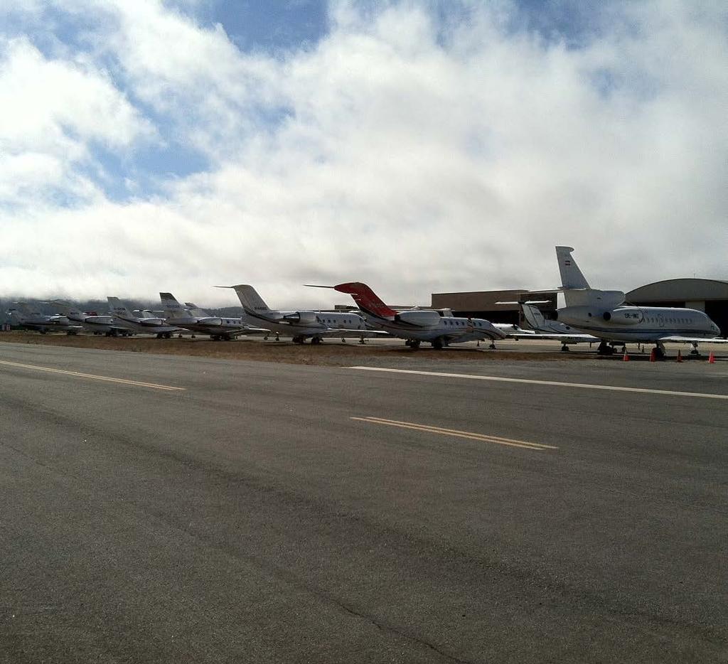 AIRPORT PROFILE AVERAGE ANNUAL PASSENGERS: 390,070 Monterey Regional Airport can reach over 99 different destinations