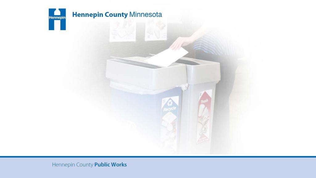 Construction and Demolition Diversion Capacity Study for Hennepin County Sustainable Practices