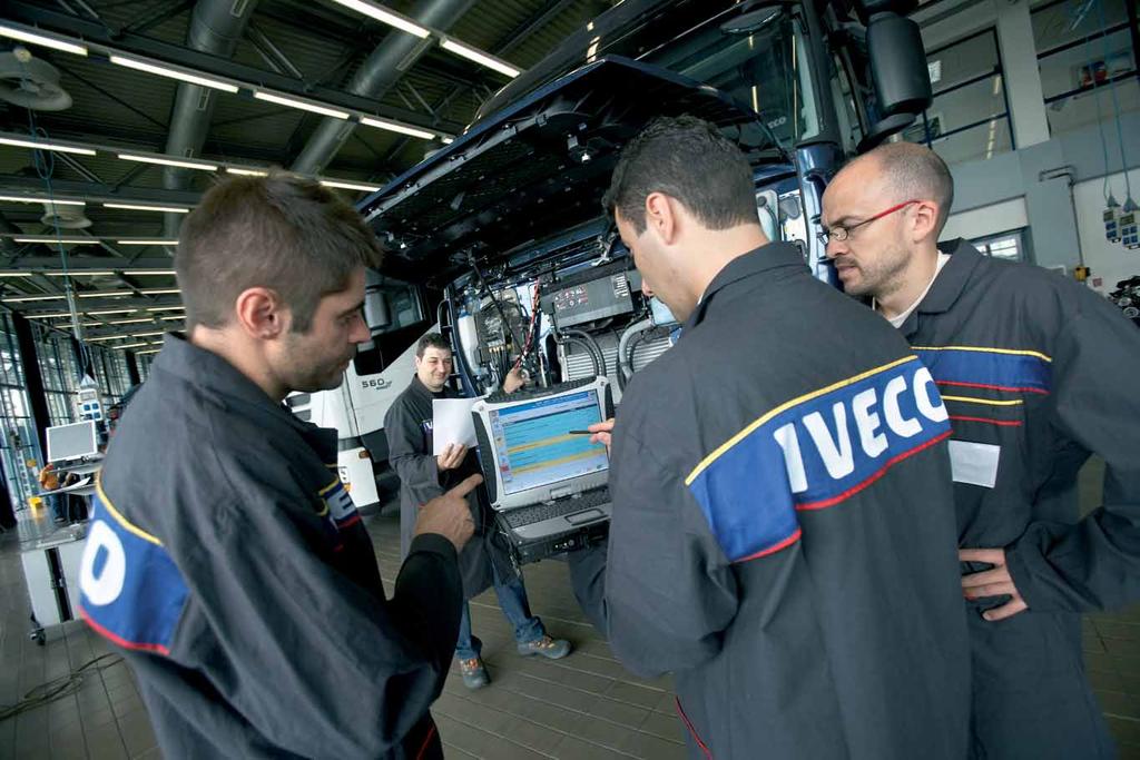 TELESERVICES Iveco Teleservices In some cases, such as where an electronic system requires updating, it can be difficult to provide vehicle diagnosis quickly and efficiently within the