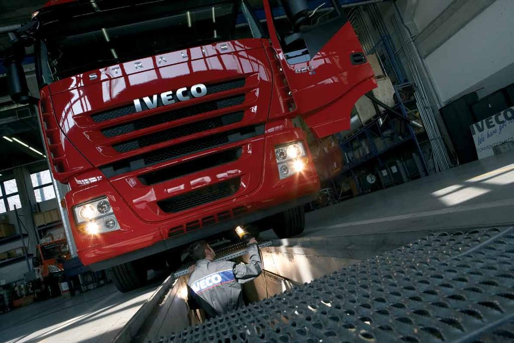 A GUARANTEE of QUALITY Only the Iveco Dealer network is able
