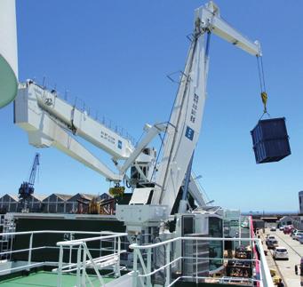 Cranes portfolio TTS offshore cranes are developed and designed to meet the