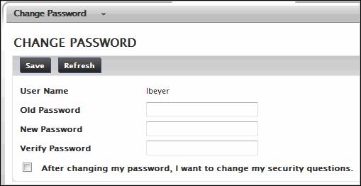 To reset your password, do the following: 1. Click the Forgot Your password? link on the Log On page. 2. Type the answer(s) to your security question(s). 3.
