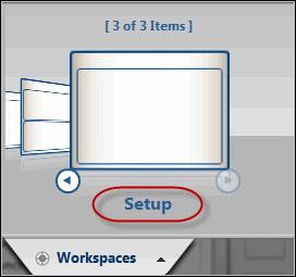 Click X on the workspace tab to close that widget and return it to the workspace carousel. See Using Your Navigator on page 31 for more information about Widgets and Workspaces. 2.