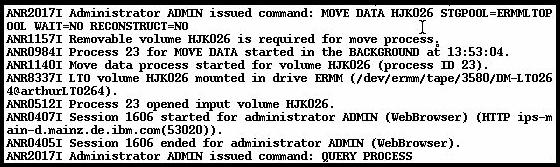 Sharing (2) TSM wants two drives 3. MOVE DATA needs two drives 4.