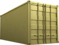 Container 20 GP Size 5.898 x 2.352 x 2.