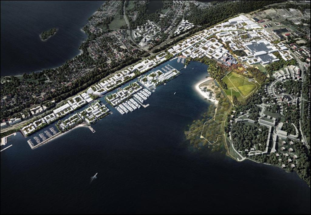 Hiedanranta (Tampere) (2020 2040) New residential area for 25 000 people and for 10 000 workplaces.
