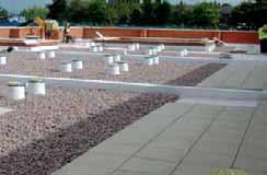 An integral part of a warm deck flat roofing system is the installation of the vapour control layer on the warm side of the insulation.