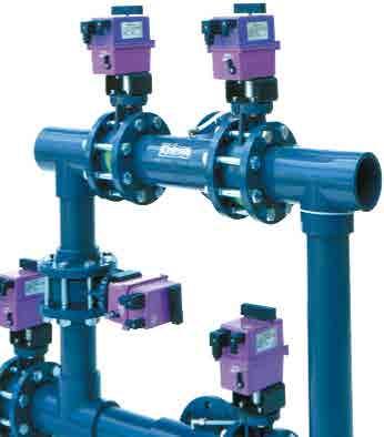 . Control and regulation of hot or cold water production systems, controlling production equipment like boilers and