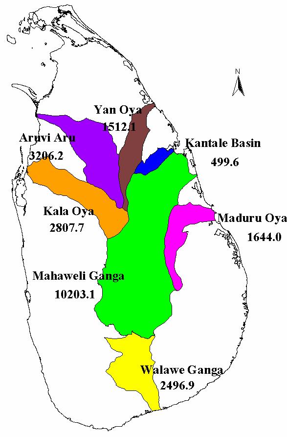 Mahaweli & Adjacent River Basins Mahaweli Basin