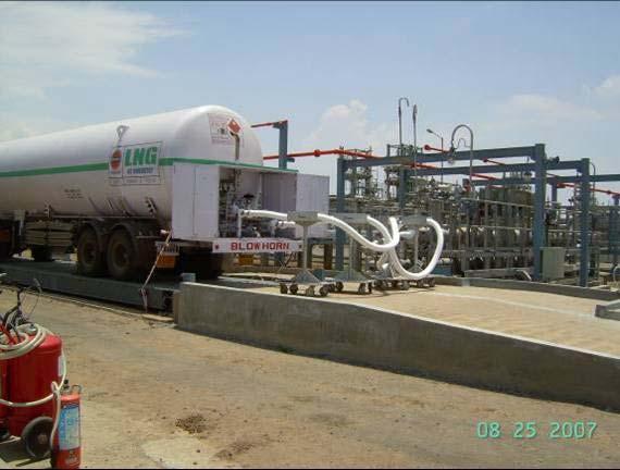 Tanker loading facilities