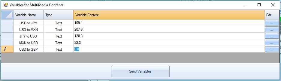 Add Text Variable Tokens Text Variable Use Text Variable to update constant changing data values and info without re-sending schedule