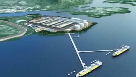Project snapshot Proposed LNG plant and associated port facilities Located