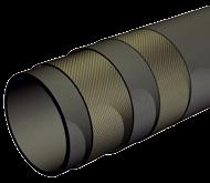 Trellex Material Handling Hose for hydraulic applications has a wear tube of natural rubber T40. Transport of extremely abrasive materials.