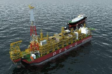 Two open sea FLNG under construction Shell FLNG LNG capacity: 3.
