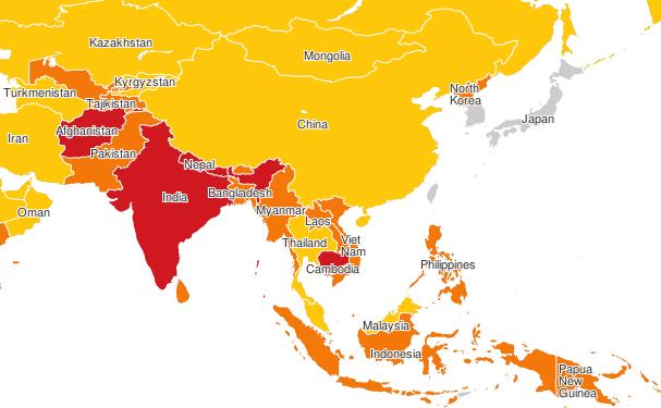 Micronutrient deficiencies still high in Asia Accumulative