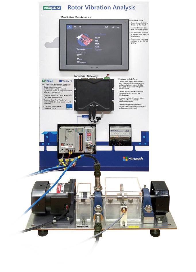 Implementing vibration analysis in a DUPS system aids to replace PDM SCADA NISE 3700 Ethernet Ethernet Control Room Cloud machine parts PLC timely to ensure its continuous operation for manufacturing