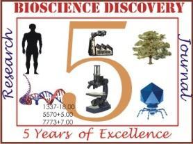 Bioscience Discovery, 5(1):64-69, Jan. 2014 RUT Printer and Publisher (http://jbsd.