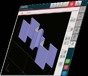 Easy programming Whether you program on the machine or import from CAD/CAM software, our HMI is designed to be logical and simple to use.