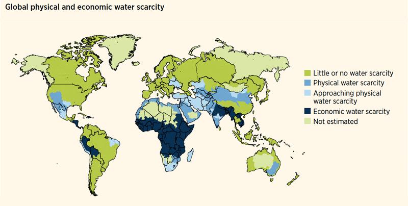 ModuleI WaterFootprintAwareness Figure2.Globalwaterscarcity 2 Waterissuesareseriousandworseninginmanypartsoftheglobe,thus makingwater managementacomplex task.