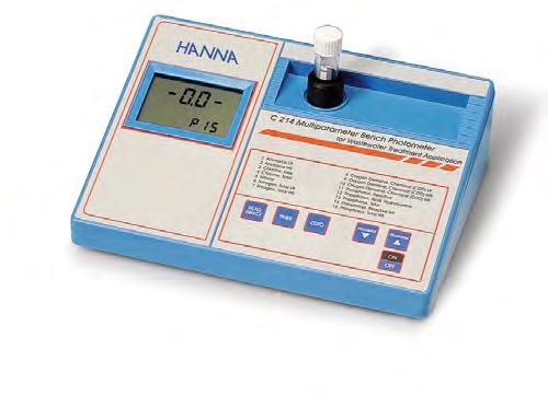 An exciting feature of the HI 83224 is it s automatic recognition of bar coded samples.