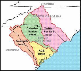 Factors Affecting Water Availability Most of our rivers are shared with North Carolina