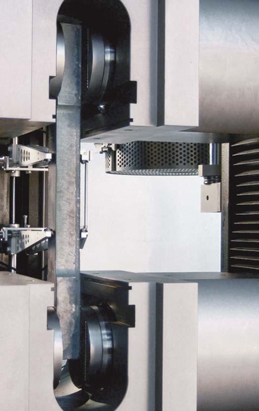 Dual Column Benchtop for Mid - Force Testing: - Capacities up to 100 kn - Multi-purpose, versatile requirements - Used for automotive and aerospace industry, non-ambient temperature