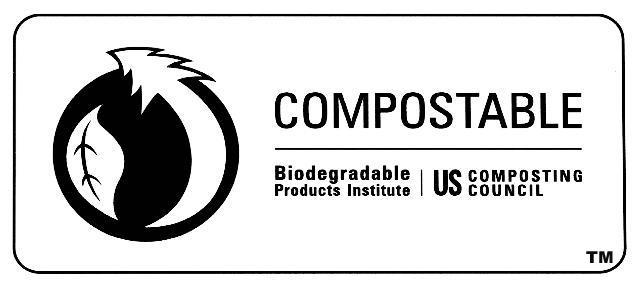 Waste Reduction and Purchasing Biodegradable Compostable 100% Compostable* ASTM D6400 ASTM D6868 *in a commercial