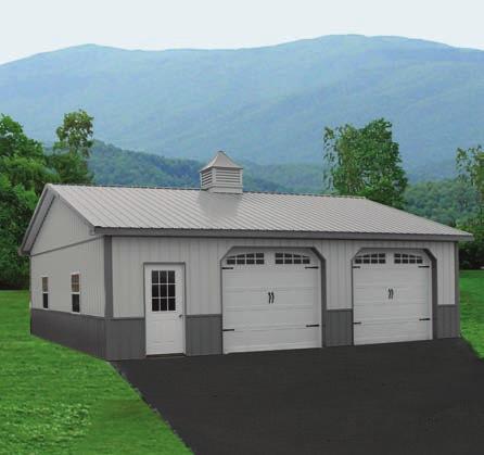 As our business continued to grow supplying affordable portable storage structures to central Pennsylvania and the Mid-Atlantic region we started to see a demand for quality built garages and pole