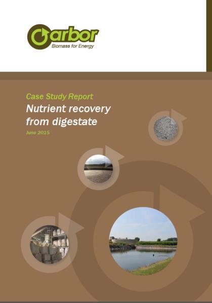 Results feasibility study on promising technology P is limiting nutrient for digestate spreading in Flanders P is a Critical Raw Material in Europe Focus on ready-tomarket P recovery technology