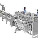 reducing production cost. row Stacker/QS2 The row combiner accommodates all cookie shapes and sizes.