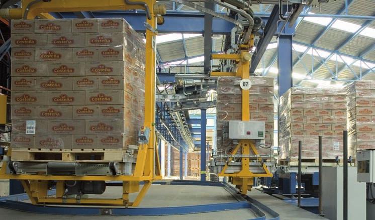 Conveyors for pallets Basic construction features Centralised control devices of the electrified monorail system These devices control the electrified monorail by means of a destination code from the