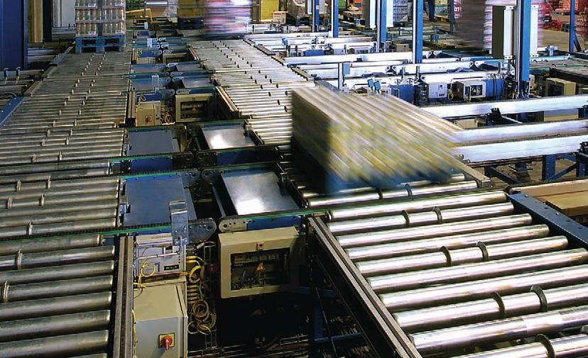 This conveyor system represents an ideal combination