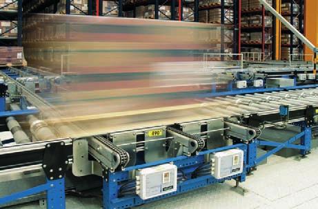 Conveyors for pallets INDEX Conveyor elements Roller