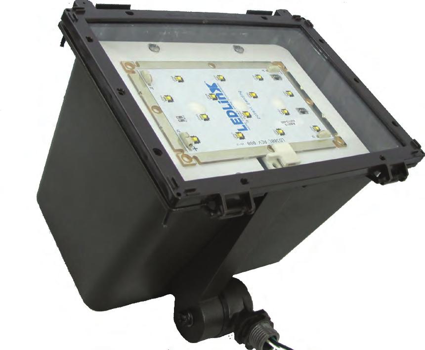 Cut Sheet: 25W LED Flood Light 25W led Flood light Application Engineered to replace up to 100W MH.