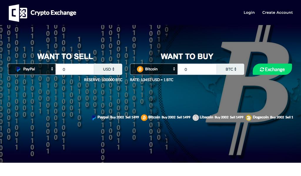 CryptoExchange: Crypto Exchange is online digital currency platform.