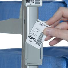 your SPD. Optimum labeling The shelves can be fitted with newly designed click label holders.