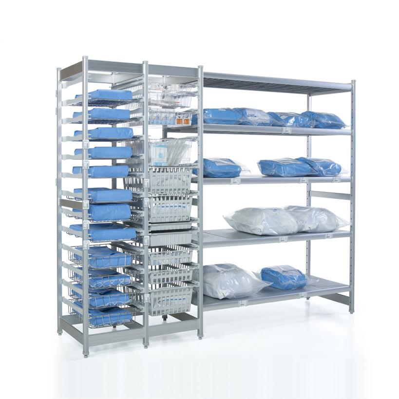 UBeFlex storage system The UBeFlex modular storage system was developed with very quick assembly, functionality, durability and stability in mind.