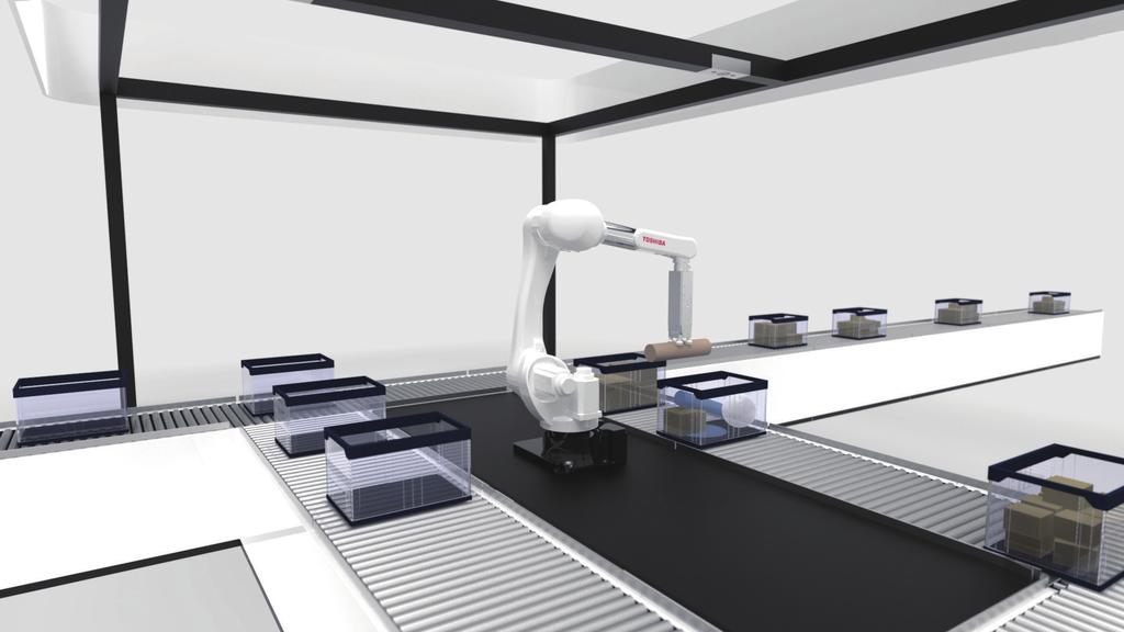 Picking Robot Automated picking of items from tray to tray 360 pph 360pph Pick items from containers, trays, or shelves and put them in designated places.