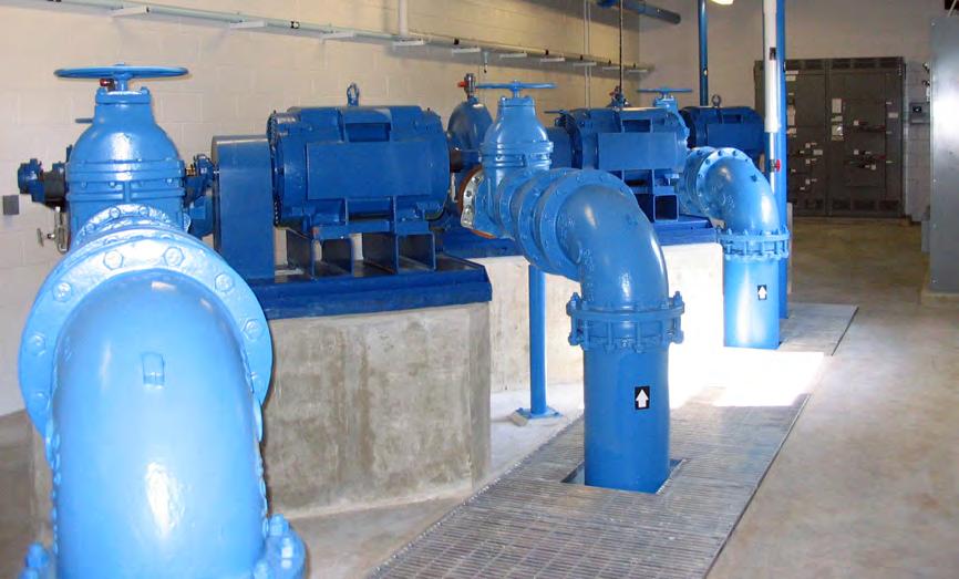 Wapakoneta Water Treatment Plant Improvements The treatment process for this groundwater plant includes three gravity filters for iron and manganese removal with