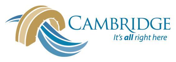 City of Cambridge Municipal Heritage Advisory Committee Terms of Reference 2016 1.