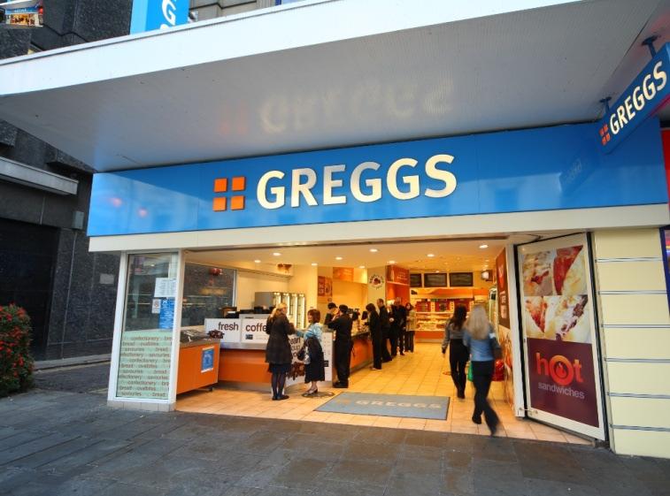Greggs Plc. Introduction Greggs plc is the leading bakery retailer in the United Kingdom. It is primarily a high-street retailer with about 1,600 outlets in the UK and employing 20,000 people.