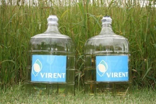 liters of sugar derived biogasoline from Virent s BioForming process.