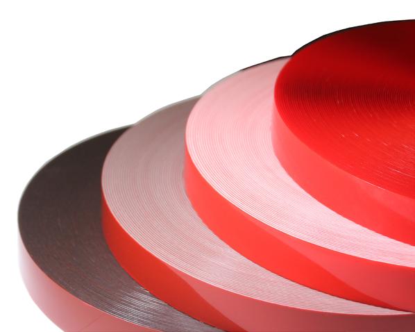 ULTRA STRONG BONDING SOLUTIONS Foamed Acrylic Double Sided Tape Range UHB Ultra High Bond Foamed Acrylic Double Sided Tapes The UHB range is made of a technically advanced closed cell foamed acrylic