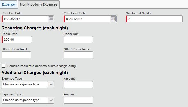 Travel Expenses Hotel Use this expense type for your hotel/lodging expenses. The best practice is to email your receipts to receipts@expenseit.