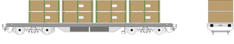 7... Fastening Packages for Transport Fastening Packages for Truck Transport The packages must be fastened to the truck with textile bands at maximal distance. m or less (depending on package length).