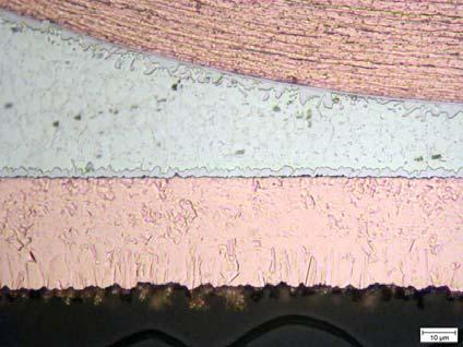 Good solder joints can be achieved with several proprietary pastes that were previously designed for OSP. Figure 6.
