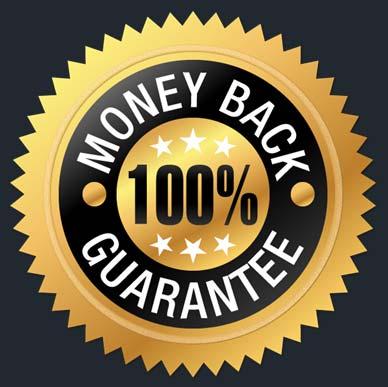 MONEY BACK GUARANTEE Minimum Requirements Minimum 80 percent live class attendance Pass all practice exams with a minimum score of 80 percent *some