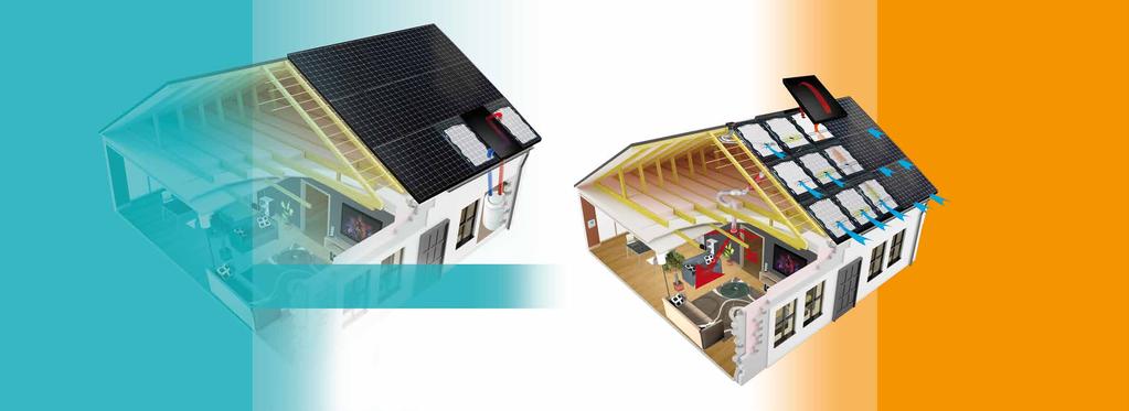 EASY ROOF Therm O Solar USE THE SUN ENERGY TO HEAT UP YOUR WATER Thermal module for the Domestic Hot Water, heating of the house and the swimming pool Up to 60% saving Reduce your hot water bill