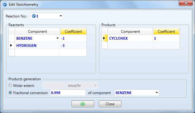 cyclohexane as the product.
