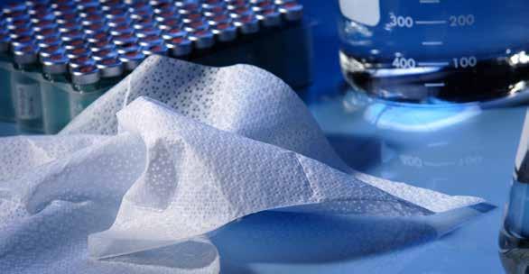 PROSAT Sterile Nonwoven Wipes Each lot is tested and low endotoxin certified to <20EU/wipe.